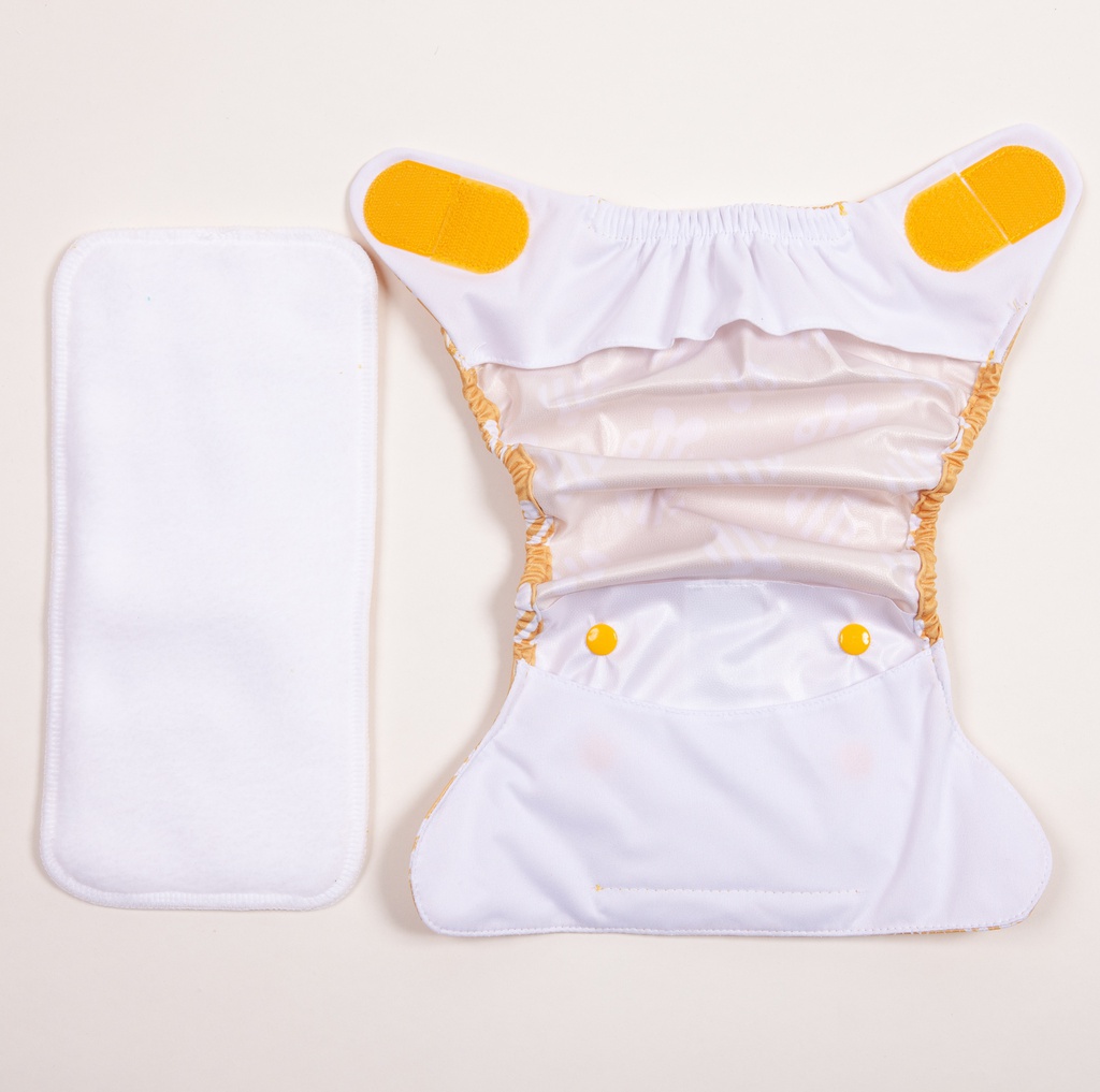 TotsBots Bamboozle NewbornPads Bambuseinlage natur