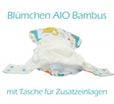 Blümchen All-in-One Bambus OneSize Kletter (3,5-15kg) Fantasy