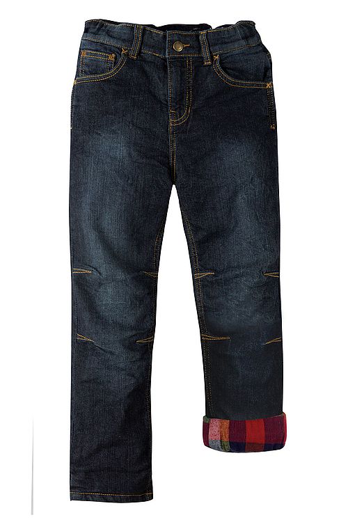 Lumberjack Lined Jeans Denim/True Red Check