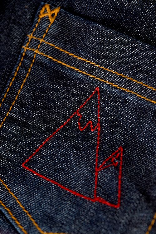 Lumberjack Lined Jeans Denim/True Red Check