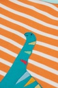Bobby Applique Top Marigold Stripe/Dino