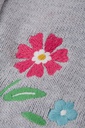 Millie Embroidered Cardigan Grey/Flowers