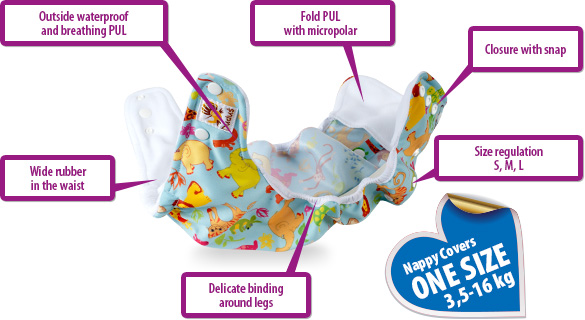 Doodush Überhose 2PUL Newborn 3-6,5kg