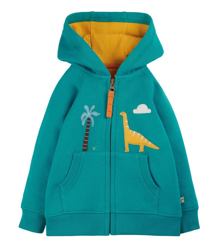 Hayle Hoody Camper Blue Dino