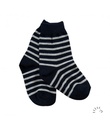 Socken Dark Blue-Striped