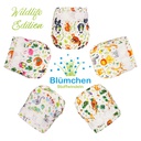 Blümchen Neugeborenenüberhose (3-6kg) XS/S