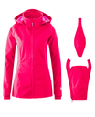 Softshell-Tragejacke für zwei pink XS(Größe 36)