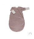 Schlafsack mit Zippärmel Teddyplüsch beige melange