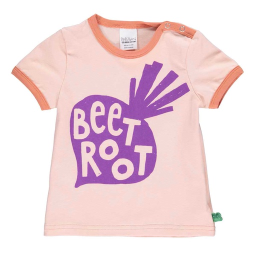 [NBN004731] Jersey Food T Baby Rose Cream