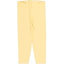 Leggings Cropped Solid Yellow Soft