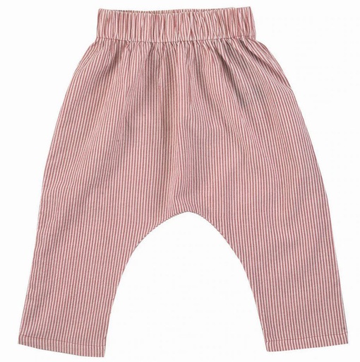 [NBN006556] Baggy Pants Seersucker berry