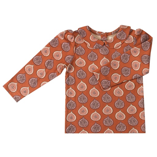 [NBN009837] Bluse fig orange